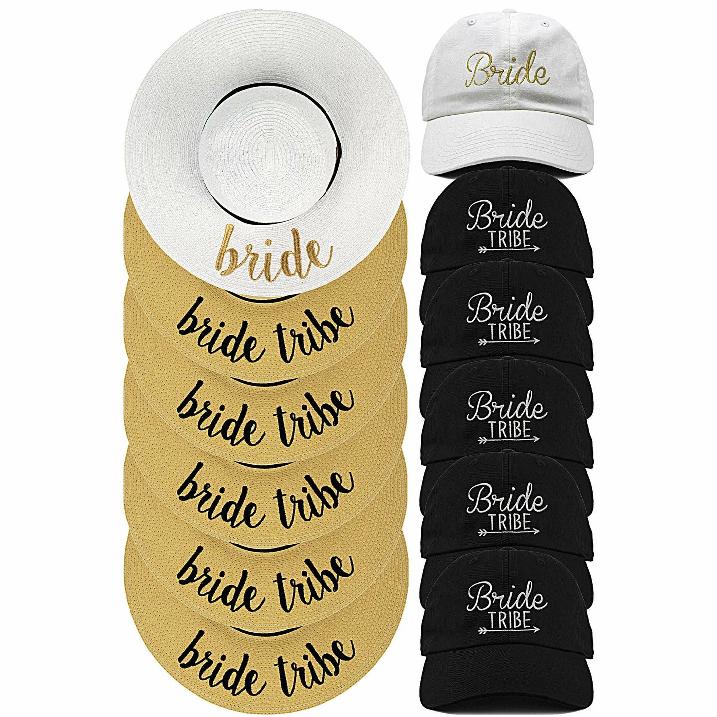 Sun Hat/Dad Hat Bridal - Bundle