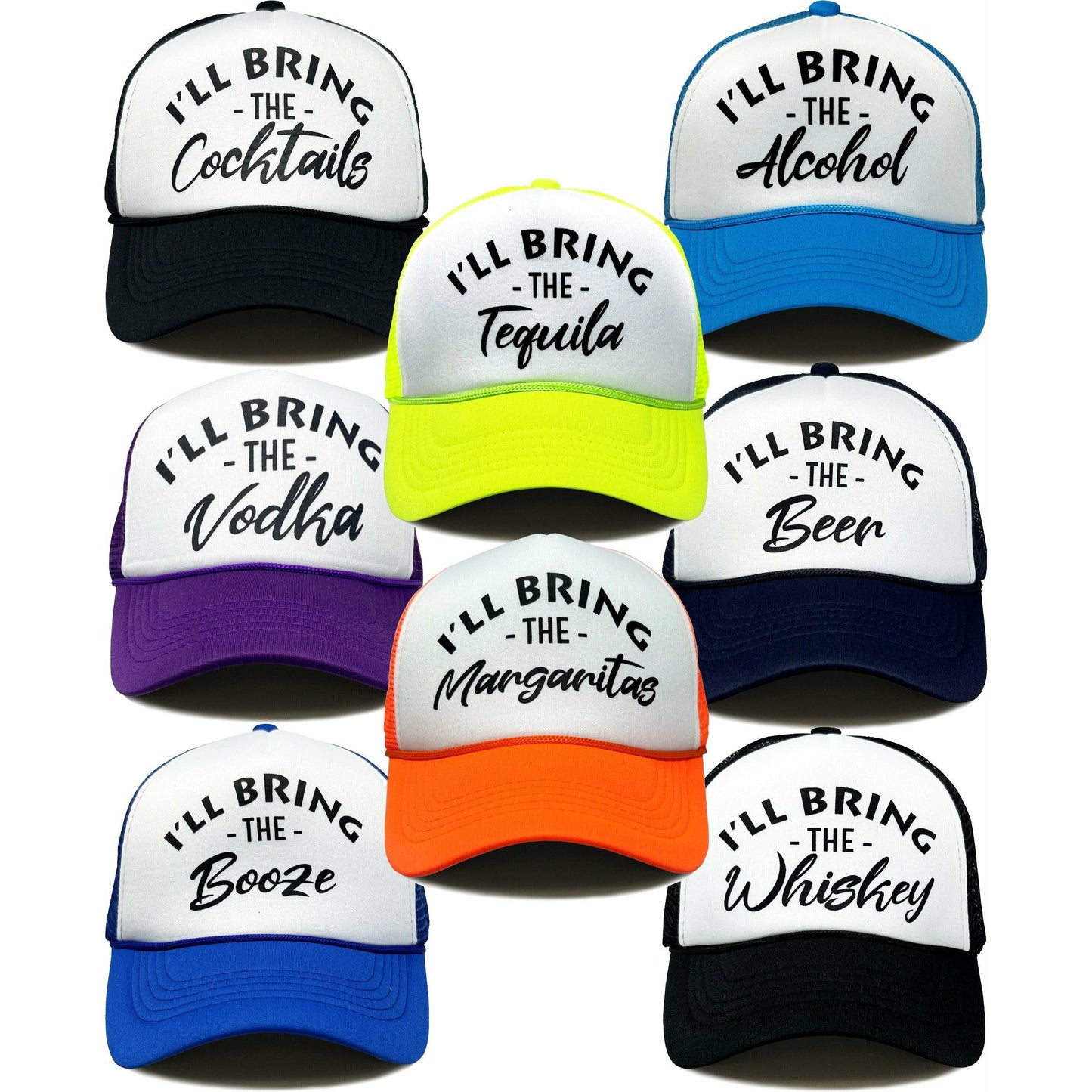 Bridal Snapback Trucker Hat - I'll Bring The Bundle
