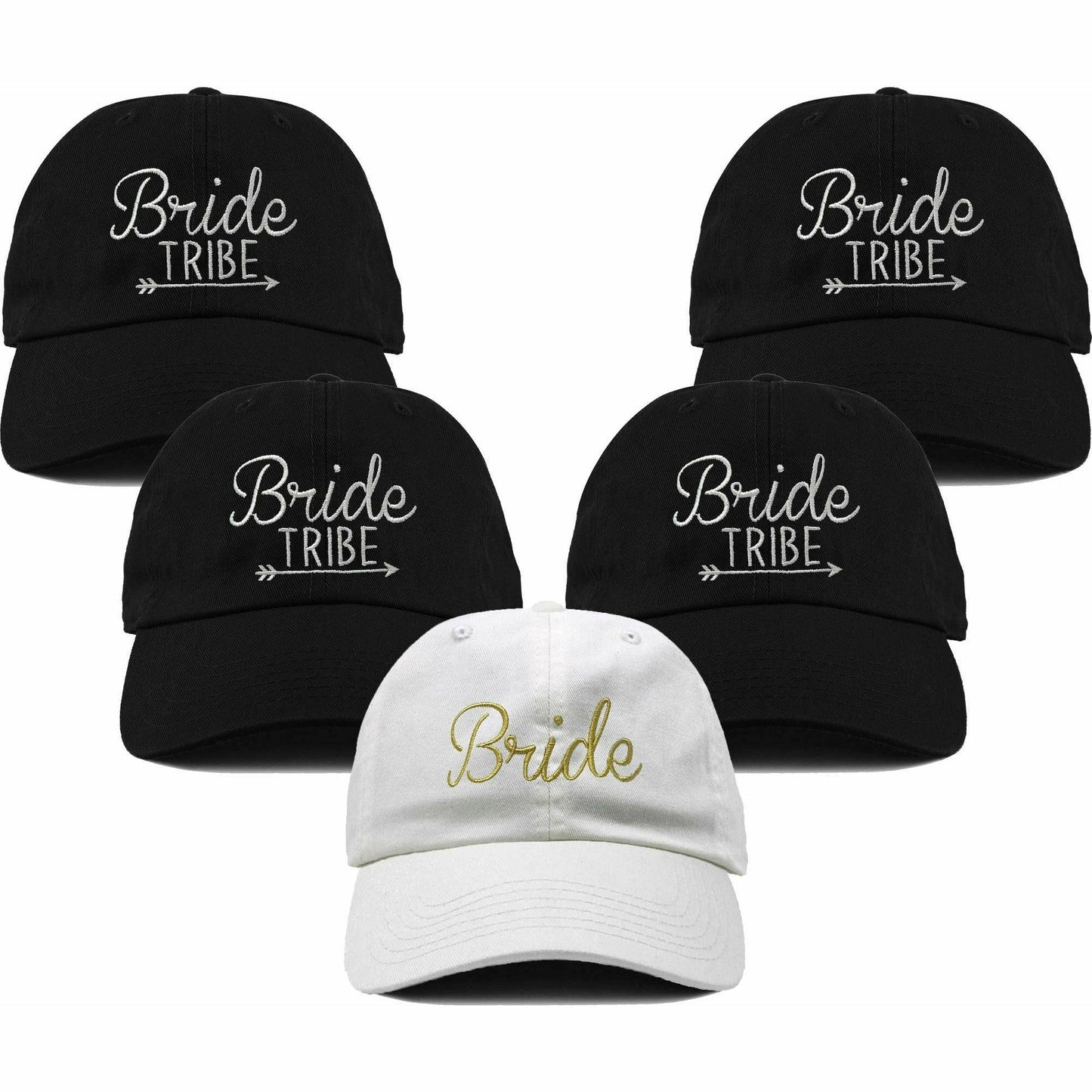 Unconstructed Bridal Dad Hat - Bundle