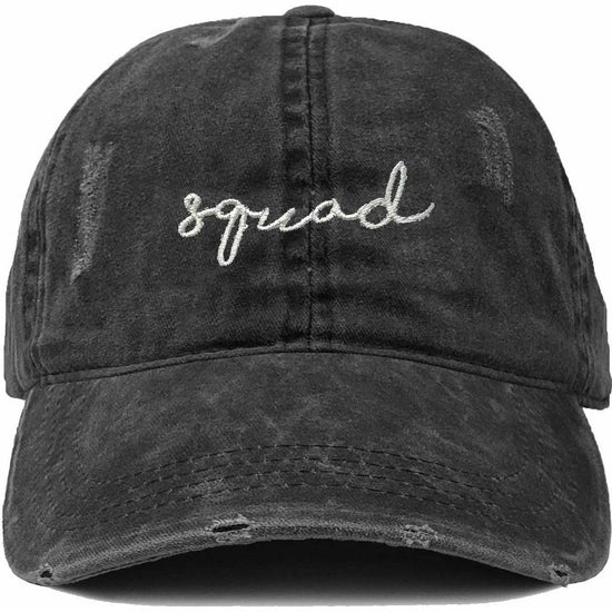 Unconstructed Distressed Bridal Dad Hat