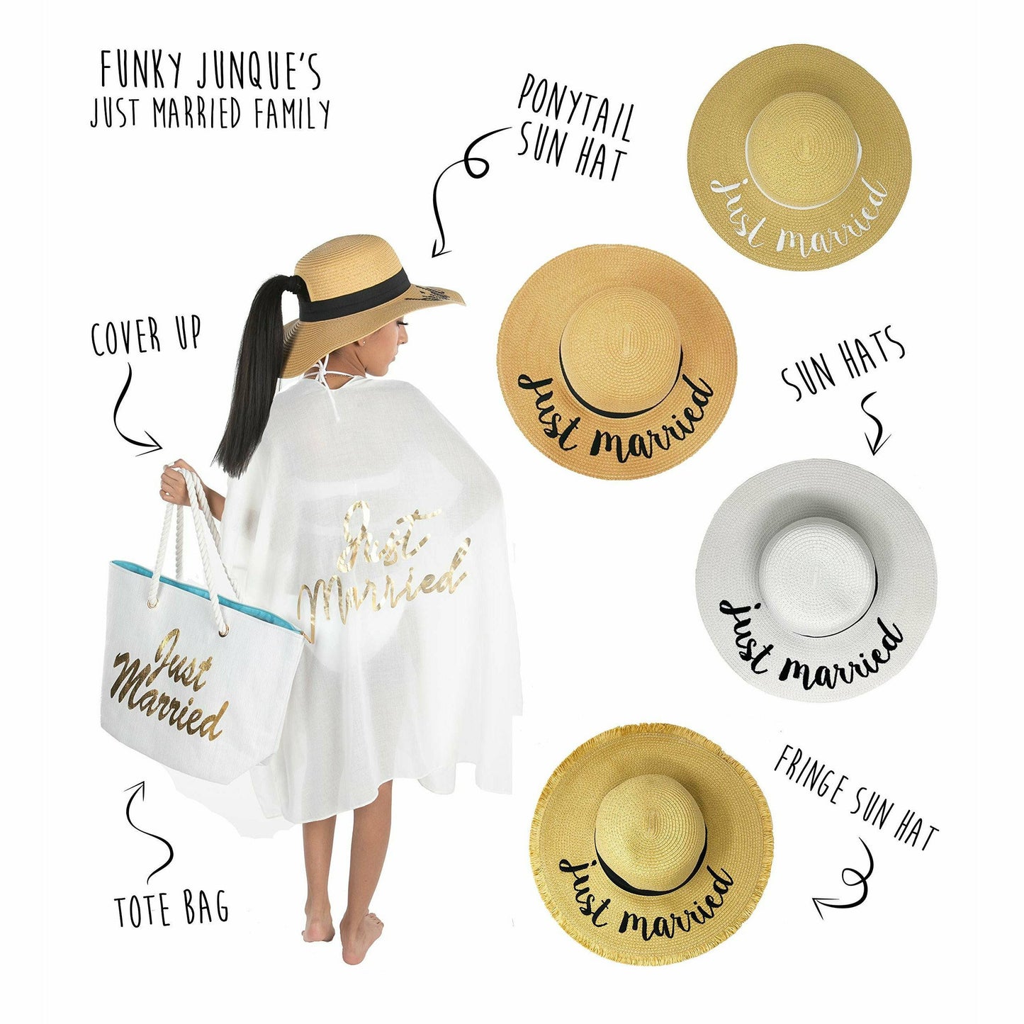 Sun Hat/Cover Up - Bundle