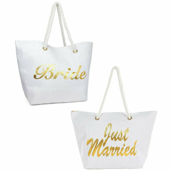 Bridal Beach Tote Bag