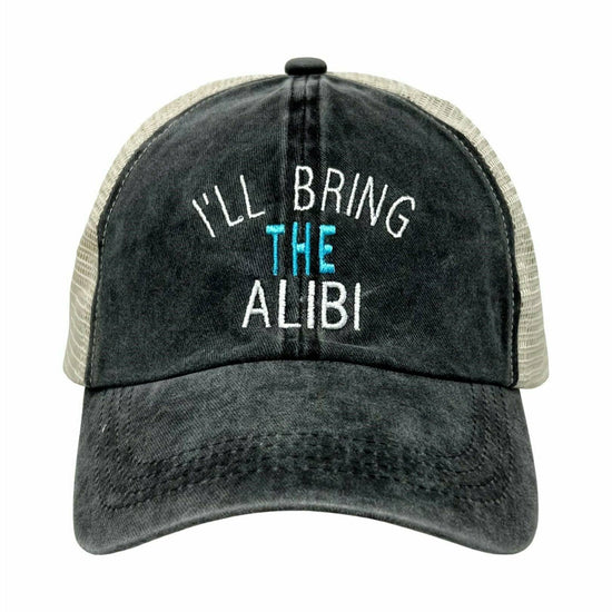 Bridal Cotton Mesh Snapback Baseball Cap - I'll Bring The