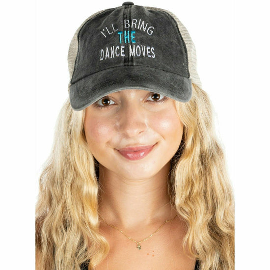 Bridal Cotton Mesh Snapback Baseball Cap - I'll Bring The