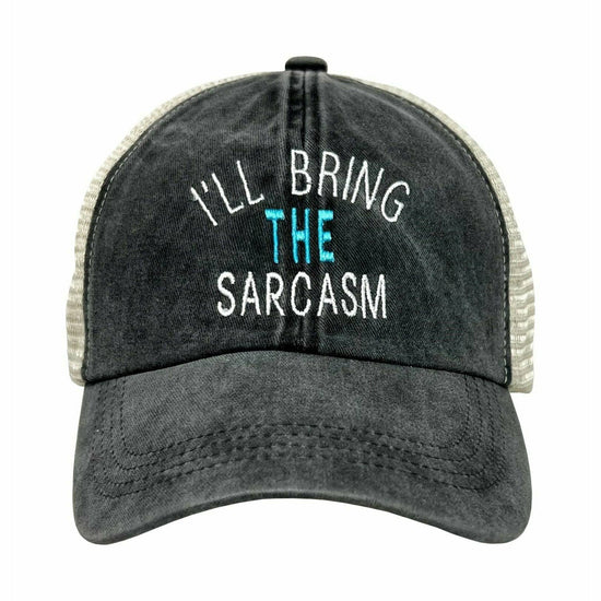 Bridal Cotton Mesh Snapback Baseball Cap - I'll Bring The