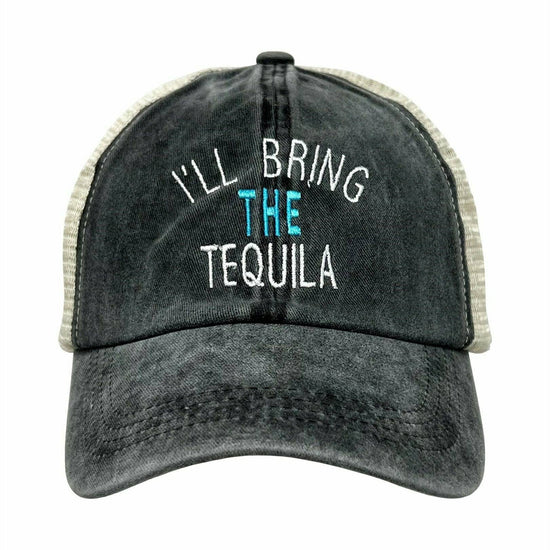 Bridal Cotton Mesh Snapback Baseball Cap - I'll Bring The