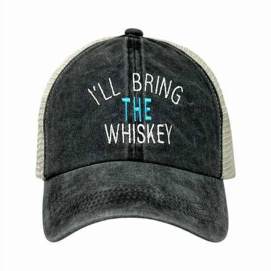 Bridal Cotton Mesh Snapback Baseball Cap - I'll Bring The