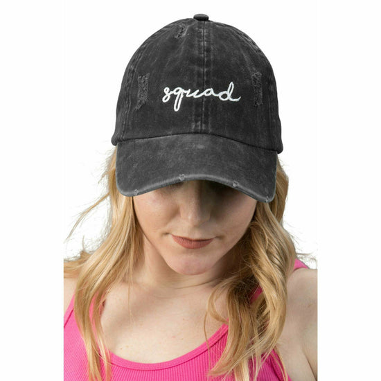 Unconstructed Distressed Bridal Dad Hat - Bundle