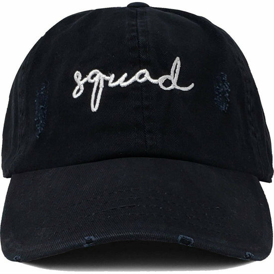 Unconstructed Distressed Bridal Dad Hat