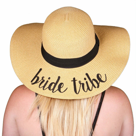 Embroidered Bridal Sun Hat