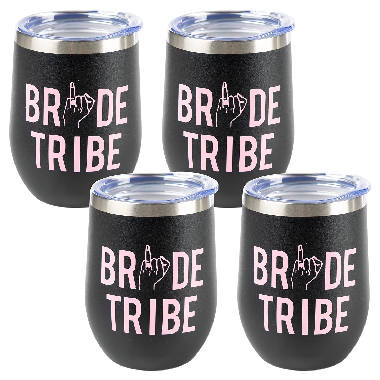 12 OZ Insulated Wine Tumbler - Bridal Bundle